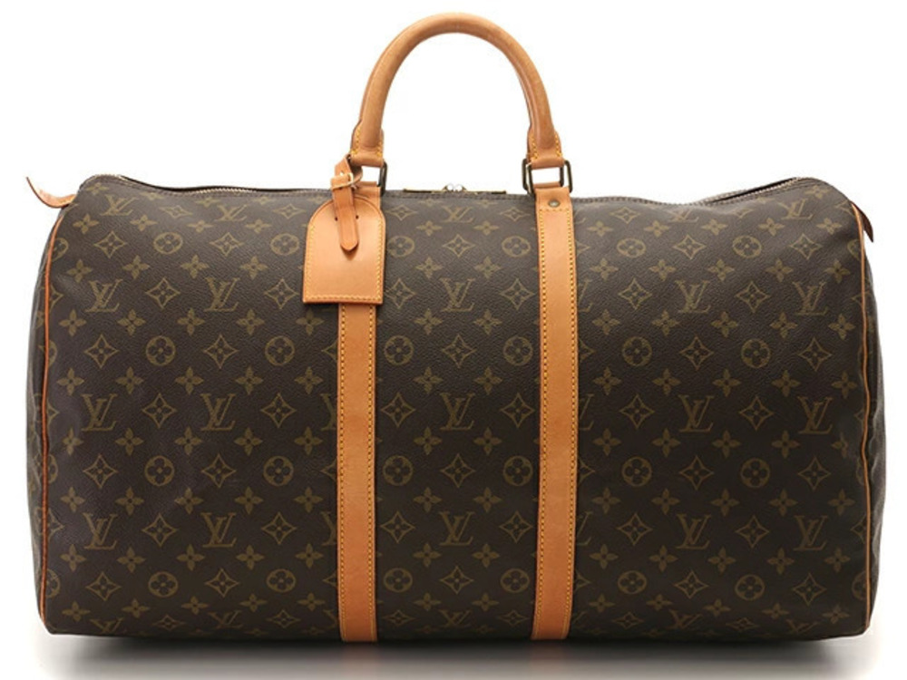 LOUIS VUITTON Keepall Boston Bag Monogram